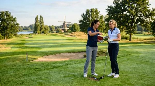 Ilustración para la regla 20: Resolver dudas sobre las reglas durante tu ronda de golf