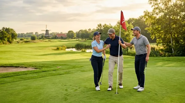 Ilustración para la regla 24: El golf en equipo: la competición por equipos
