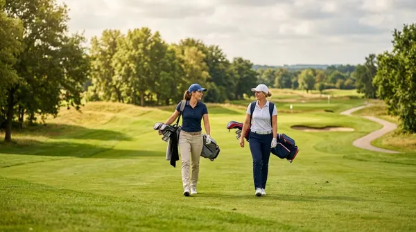 Ilustración para la regla 3: Tu competición de golf: match play o juego por golpes
