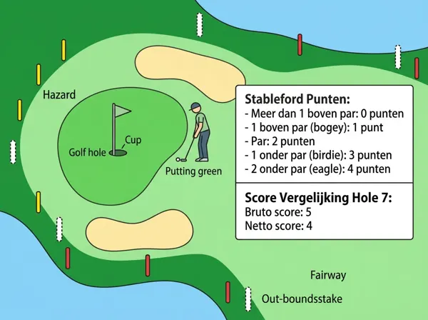 Formatos de juego: Stableford, Par/Bogey y Puntuación Máxima (Regla 21)